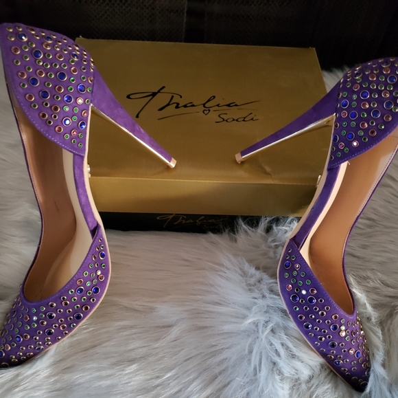 Thalia Rhinestone Pump - Picture 1 of 3